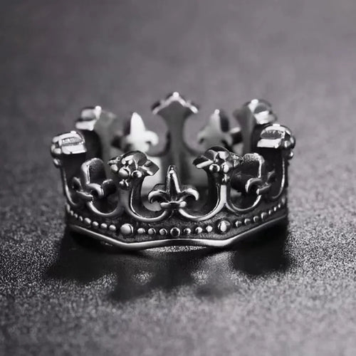 Endisnia - Medieval Crown Ring - Endisnia